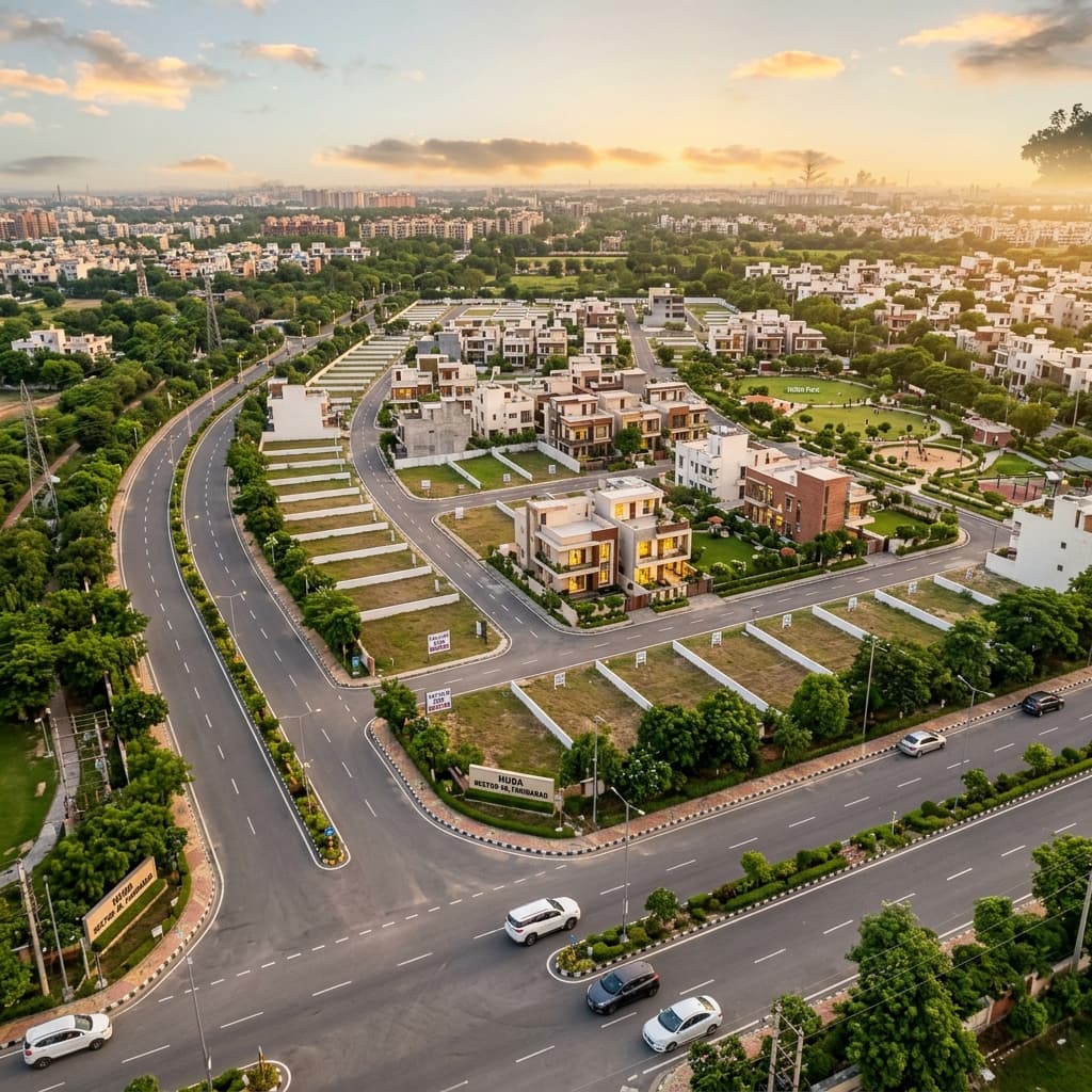 HUDA & HSVP Approved Sector Plots for Sale in Faridabad
